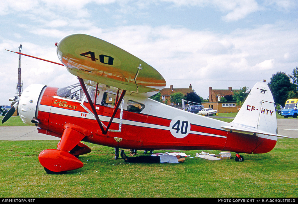 Aircraft Photo of CF-NTY | Howard DGA-15P | AirHistory.net #40632