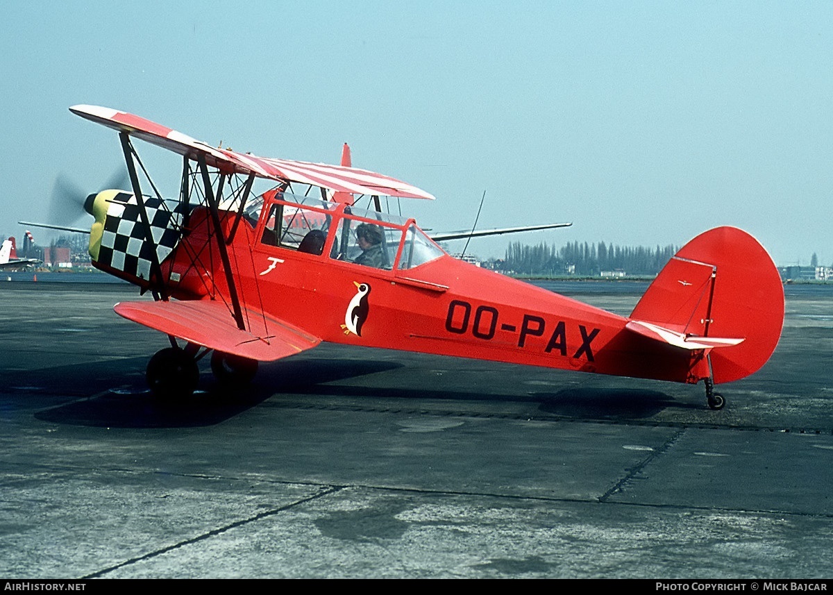 Aircraft Photo of OO-PAX | Stampe-Vertongen SV-4B | AirHistory.net #40641