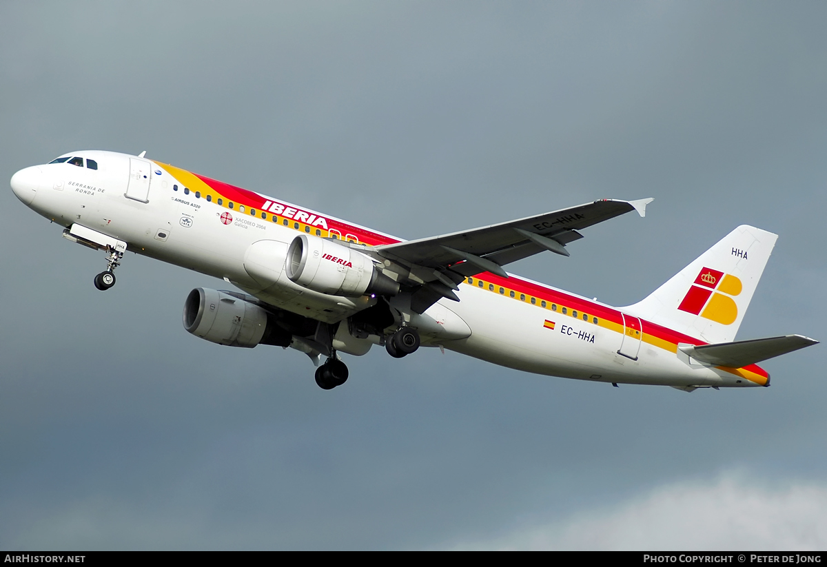 Aircraft Photo of EC-HHA | Airbus A320-214 | Iberia | AirHistory.net #40645