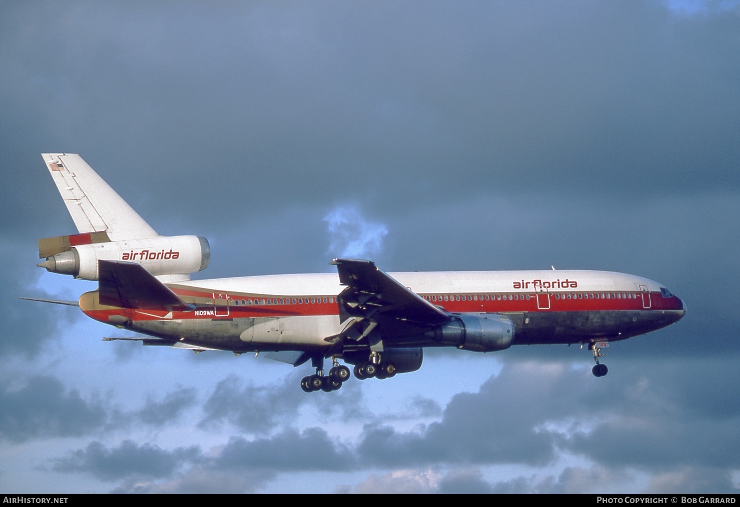 Aircraft Photo of N109WA | McDonnell Douglas DC-10-30CF | Air Florida | AirHistory.net #40652
