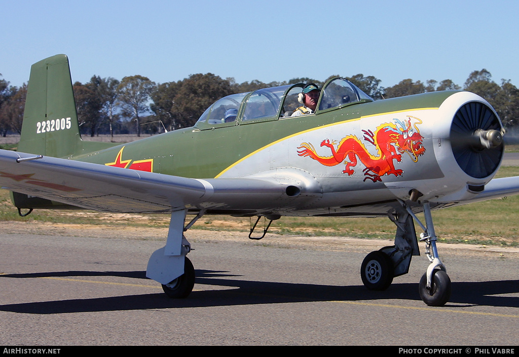 Aircraft Photo of VH-CJG | Nanchang CJ-6A | China - Air Force | AirHistory.net #40664