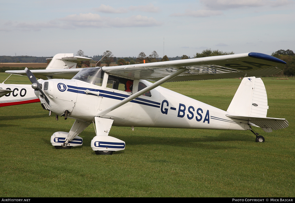 Aircraft Photo of G-BSSA | Luscombe 8E Silvaire Deluxe | AirHistory.net #40665