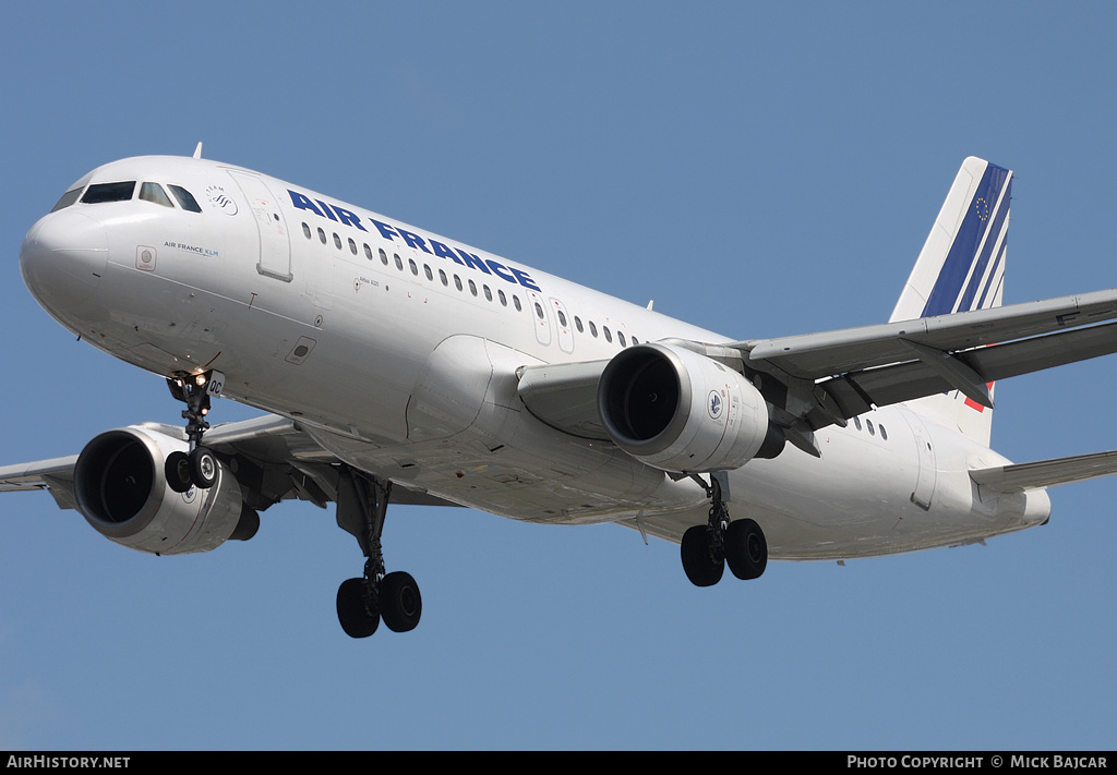 Aircraft Photo of F-GHQC | Airbus A320-211 | Air France | AirHistory.net #40681