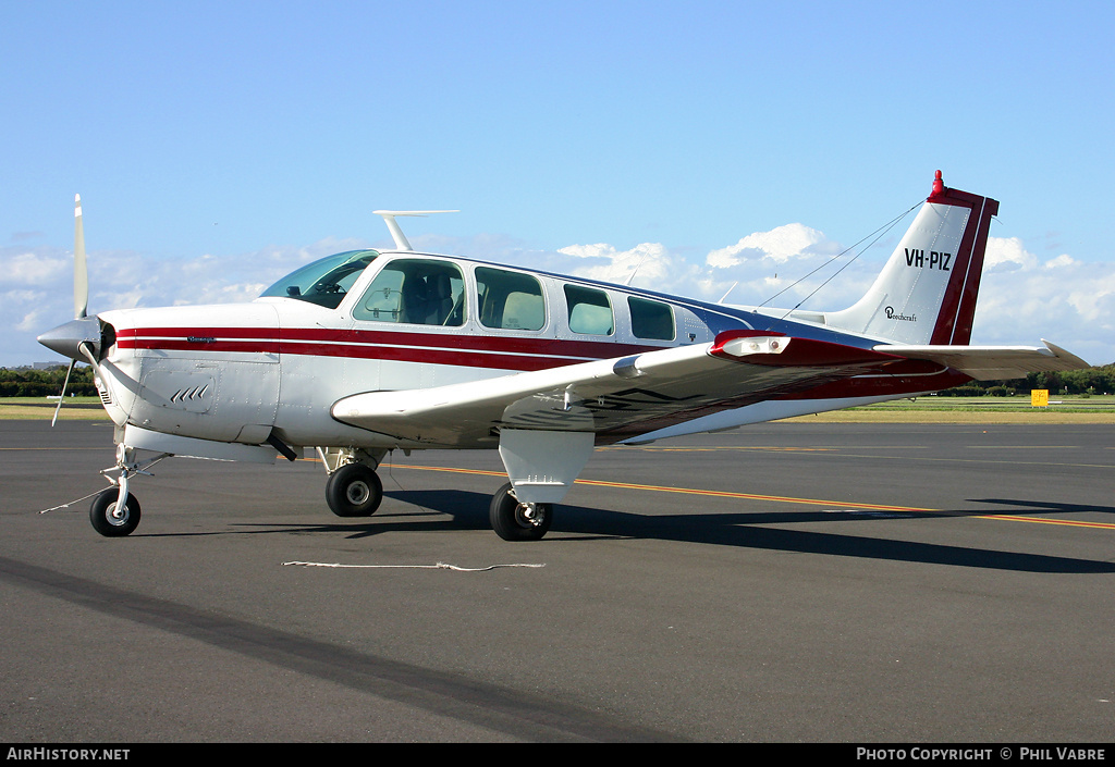 Aircraft Photo of VH-PIZ | Beech A36 Bonanza 36 | AirHistory.net #40702