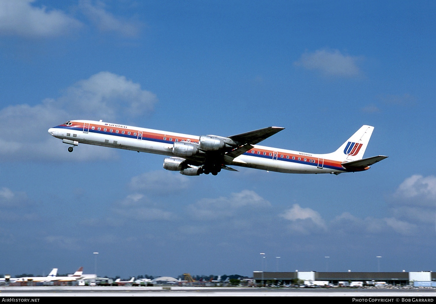 Aircraft Photo of N8080U | McDonnell Douglas DC-8-71 | United Airlines | AirHistory.net #40704