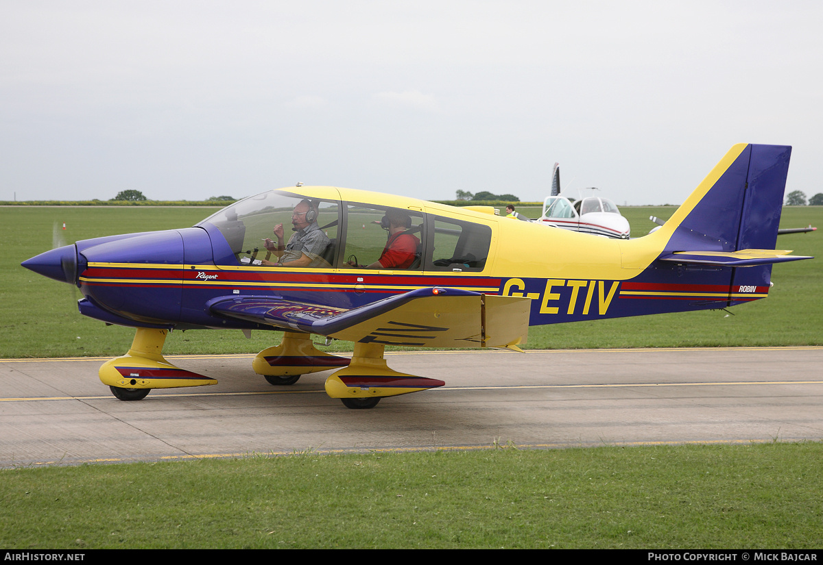 Aircraft Photo of G-ETIV | Robin DR-400-180 Regent | AirHistory.net #40710