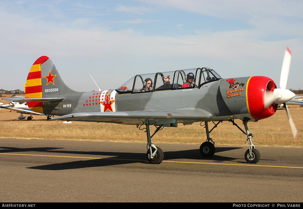 Aircraft Photo of VH-YKW | Yakovlev Yak-52W | Soviet Union - Air Force | AirHistory.net #40717