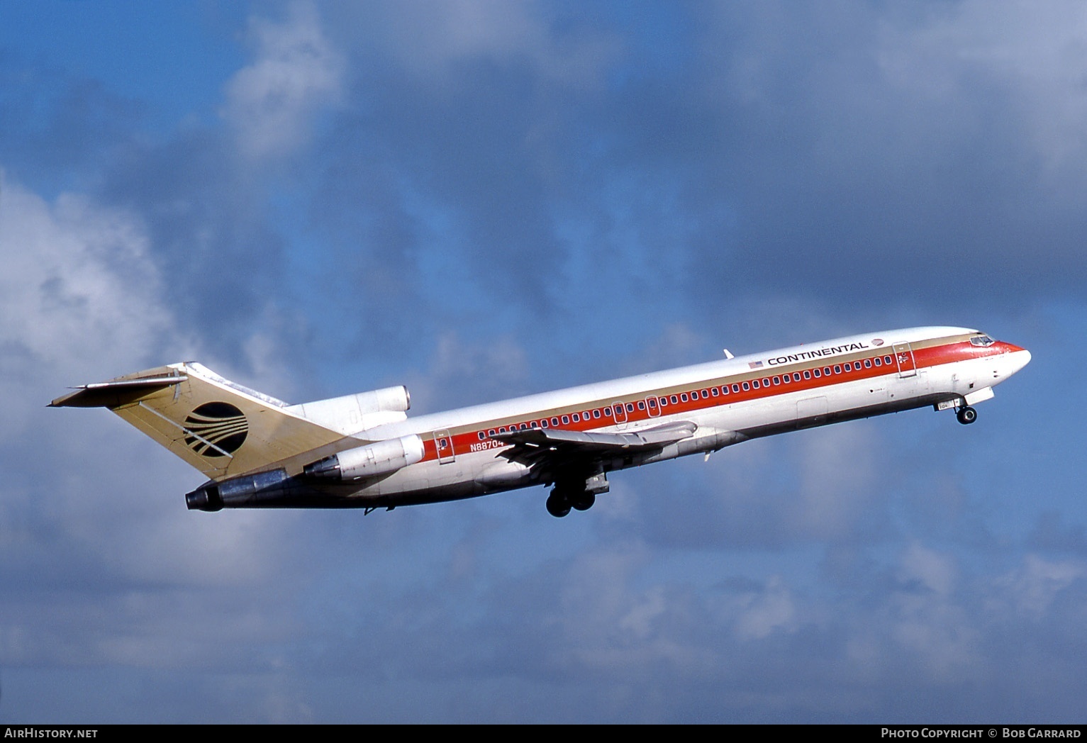 Aircraft Photo of N88704 | Boeing 727-224 | Continental Airlines | AirHistory.net #40719