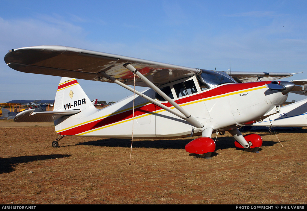 Aircraft Photo of VH-RDR | Stinson 108-2 Voyager | AirHistory.net #40731