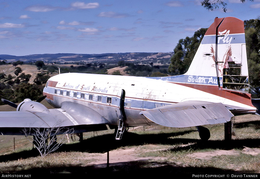 Aircraft Photo of VH-ANW | Douglas DC-3-G202A | Airlines of South Australia - ASA | AirHistory.net #40734