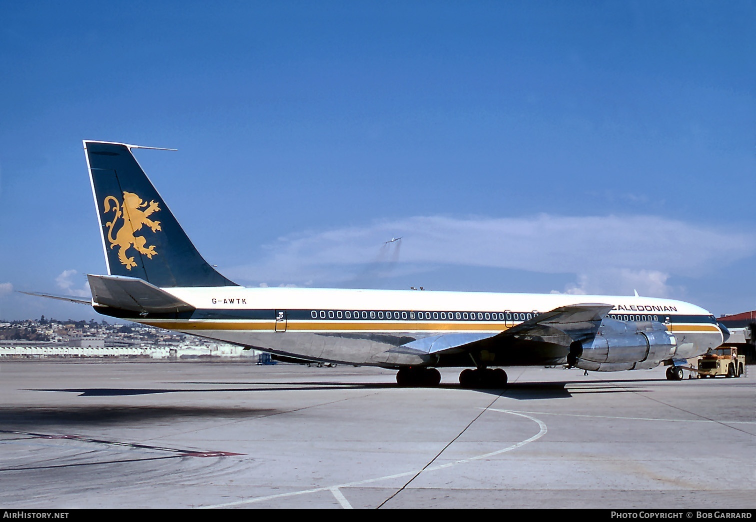 Aircraft Photo of G-AWTK | Boeing 707-349C | Caledonian Airways | AirHistory.net #40763
