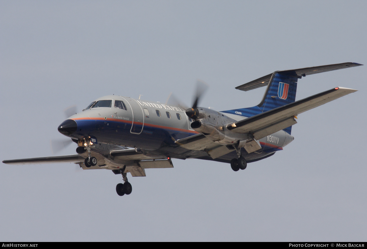 Aircraft Photo of N301YV | Embraer EMB-120(ER) Brasilia | United Express | AirHistory.net #40767