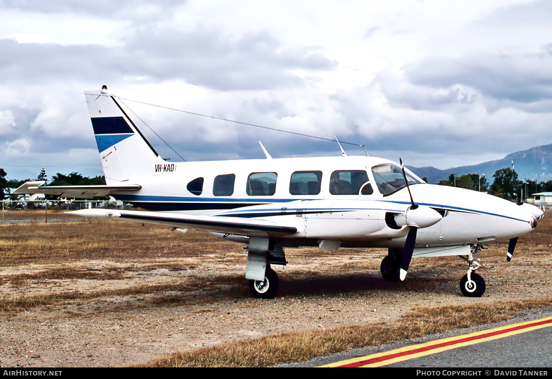 Aircraft Photo of VH-KAD | Piper PA-31-310 Navajo B | AirHistory.net #40777