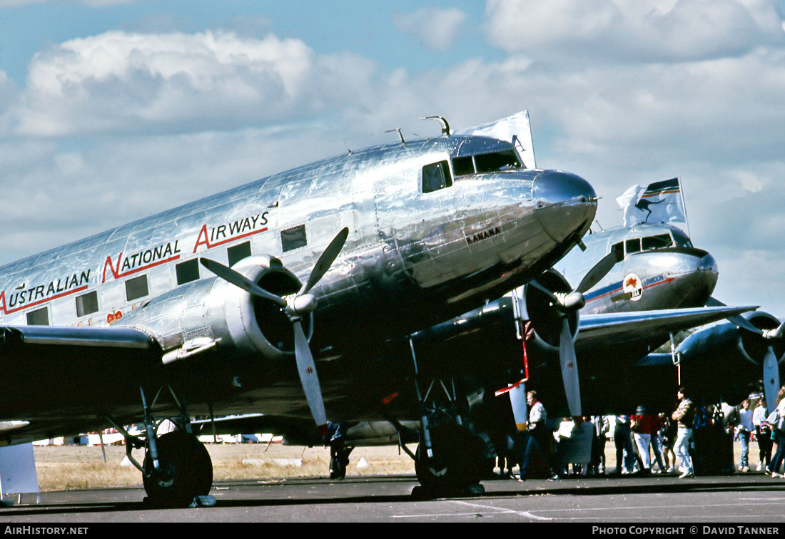 Aircraft Photo of VH-ABR | Douglas DC-3-G202A | Australian National Airways - ANA | AirHistory.net #40789