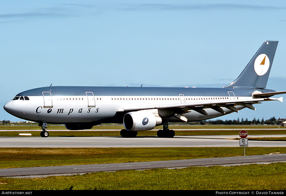 Aircraft Photo of VH-YMK | Airbus A300B4-605R | Compass Airlines | AirHistory.net #40798