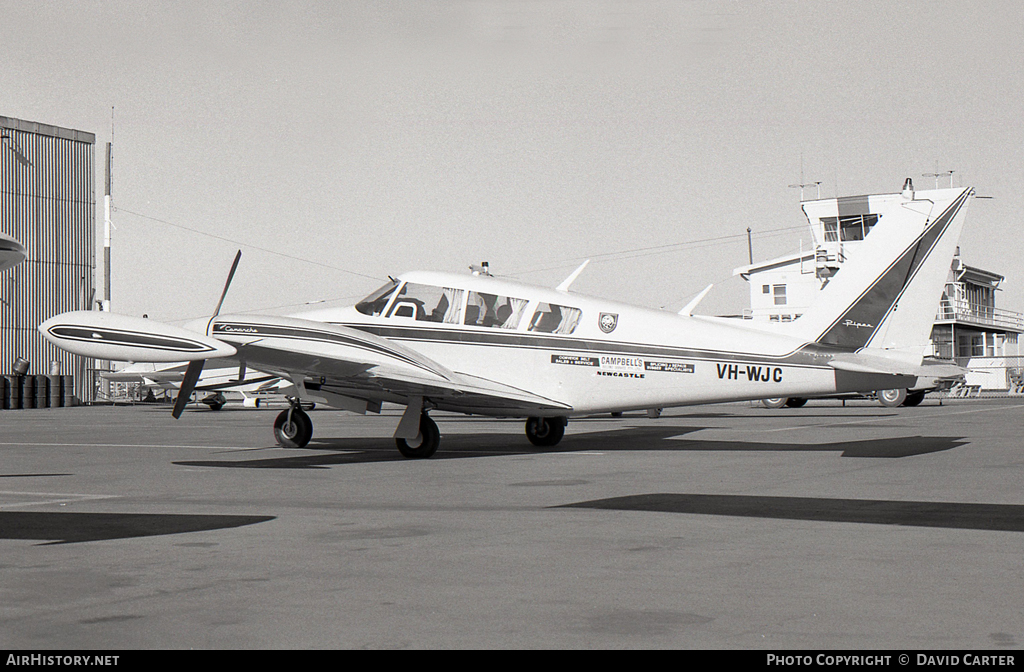 Aircraft Photo of VH-WJC | Piper PA-30-160 Twin Comanche C | Campbell's Belting Service | AirHistory.net #40808
