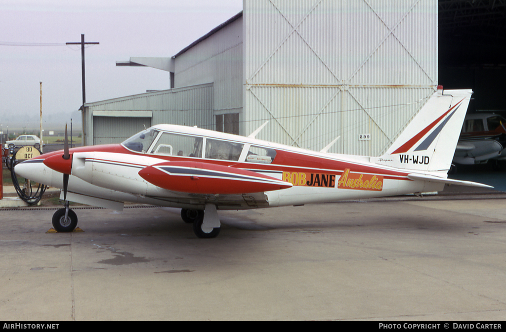 Aircraft Photo of VH-WJD | Piper PA-30-160 Twin Comanche B | Bob Jane Australia | AirHistory.net #40814