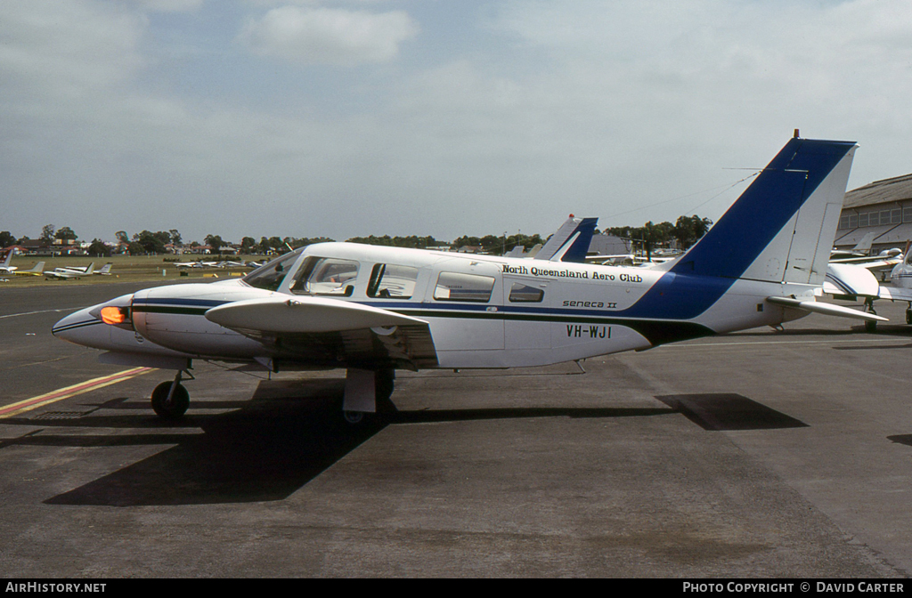 Aircraft Photo of VH-WJI | Piper PA-34-200T Seneca II | North Queensland Aero Club | AirHistory.net #40819