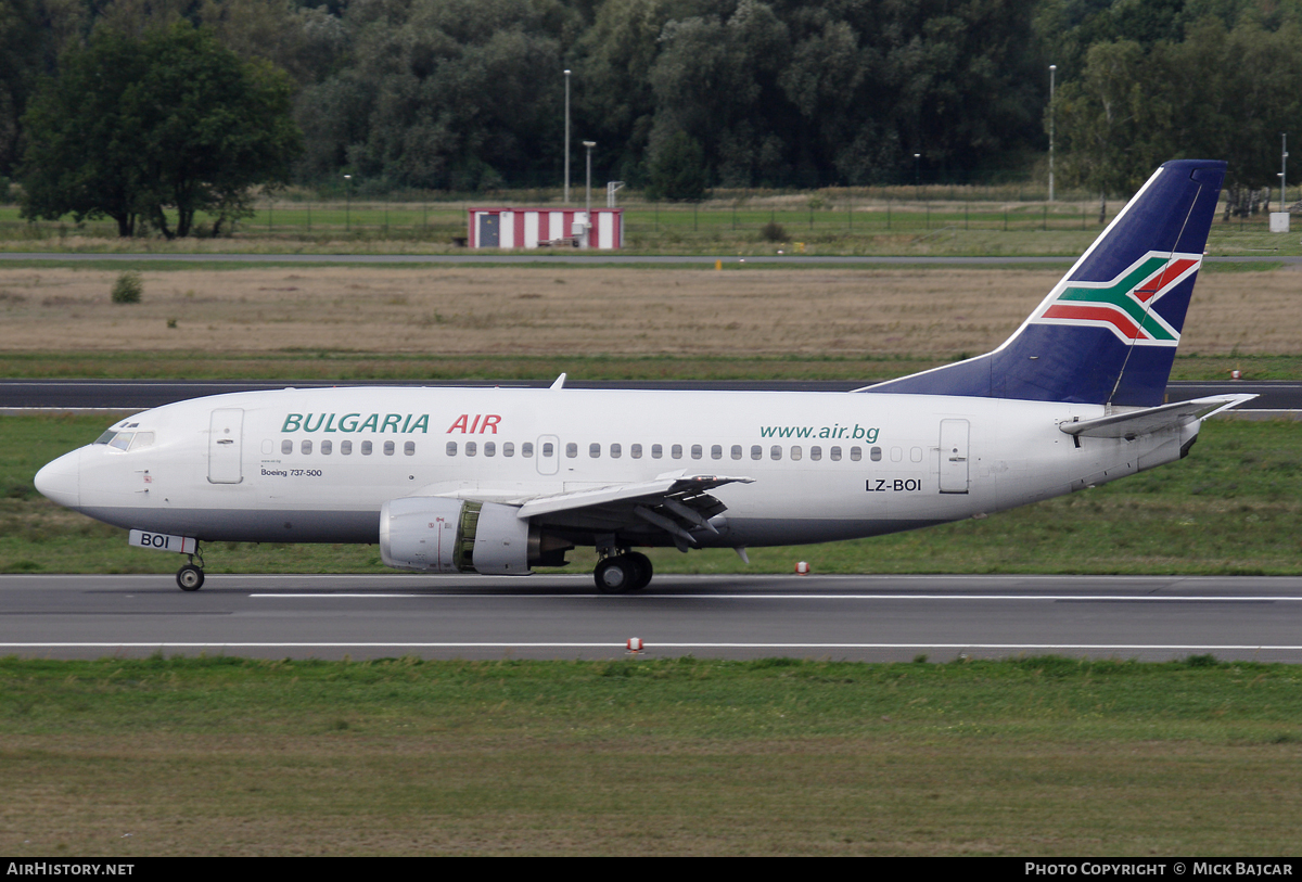 Aircraft Photo of LZ-BOI | Boeing 737-530 | Bulgaria Air | AirHistory.net #40820