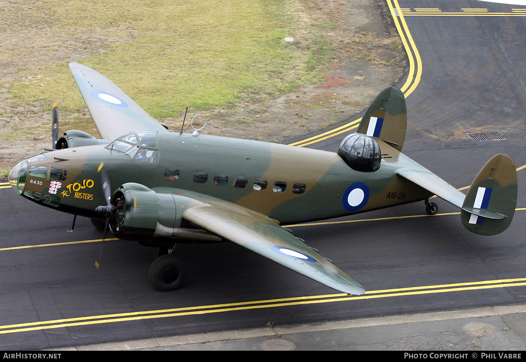 Aircraft Photo of VH-KOY / A16-112 | Lockheed 414 Hudson III | Australia - Air Force | AirHistory.net #40833
