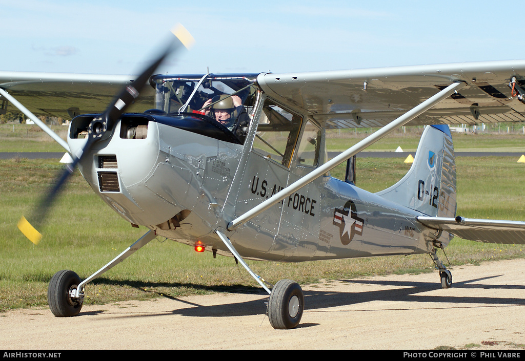 Aircraft Photo of VH-FAC / 0-12134 | Cessna O-1G Bird Dog | USA - Air Force | AirHistory.net #40847