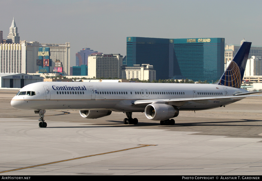 Aircraft Photo of N21108 | Boeing 757-224 | Continental Airlines | AirHistory.net #40874