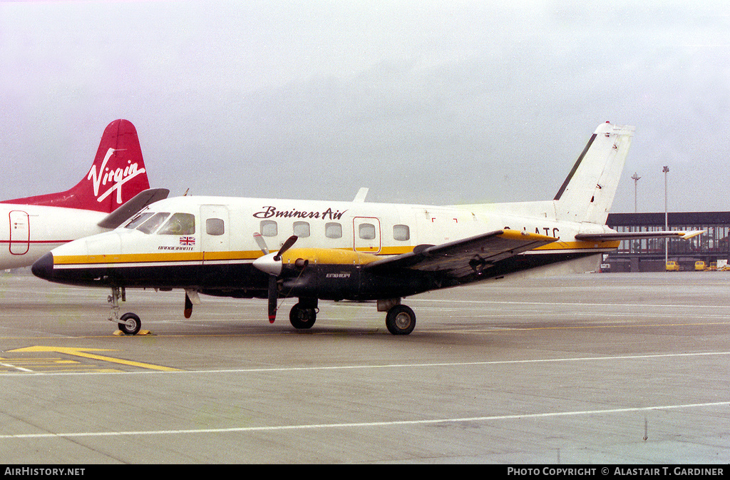 Aircraft Photo of G-LATC | Embraer EMB-110P1 Bandeirante | Business Air | AirHistory.net #40882