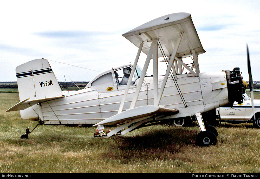 Aircraft Photo of VH-FBA | Grumman G-164 Ag-Cat | Northern Aerial | AirHistory.net #40910