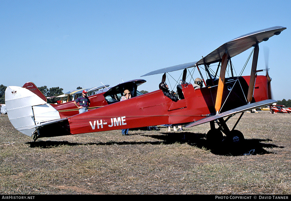 Aircraft Photo of VH-JME | De Havilland D.H. 82A Tiger Moth | AirHistory.net #40911