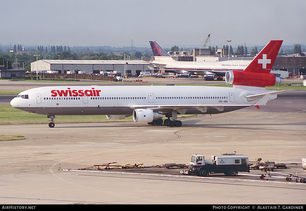 Aircraft Photo of HB-IWA | McDonnell Douglas MD-11 | Swissair | AirHistory.net #40923