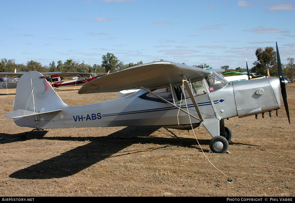 Aircraft Photo of VH-ABS | Auster J-1B Aiglet | AirHistory.net #40927