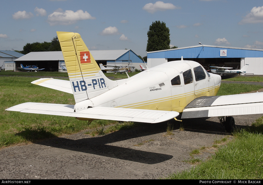 Aircraft Photo of HB-PIR | Piper PA-28-181 Archer II | AirHistory.net #40929
