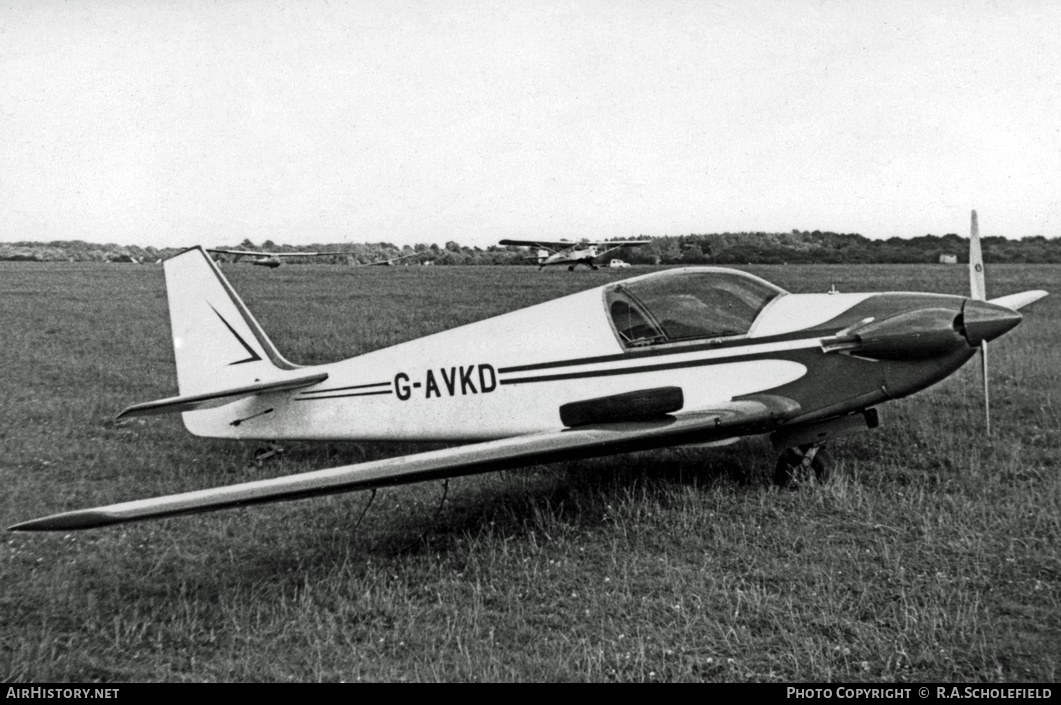 Aircraft Photo of G-AVKD | Fournier RF-4D | AirHistory.net #40952