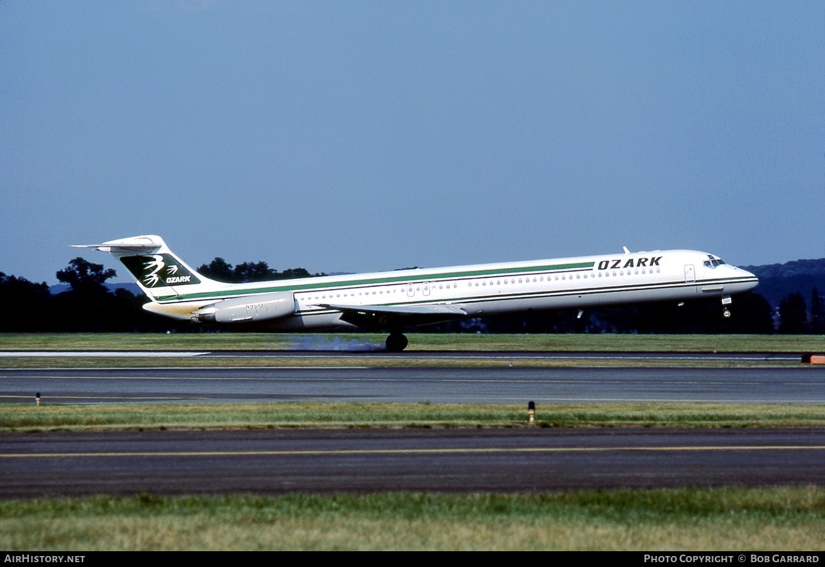 Aircraft Photo of N951U | McDonnell Douglas MD-82 (DC-9-82) | Ozark Air Lines | AirHistory.net #40955