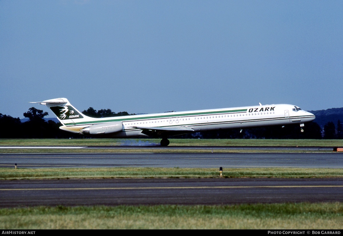 Aircraft Photo of N951U | McDonnell Douglas MD-82 (DC-9-82) | Ozark Air Lines | AirHistory.net