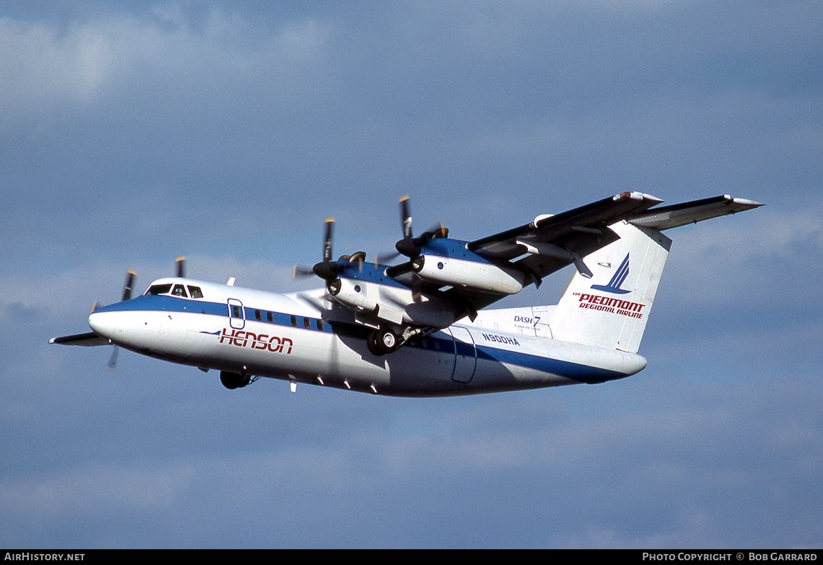 Aircraft Photo of N900HA | De Havilland Canada DHC-7-102 Dash 7 | Piedmont Regional | AirHistory.net