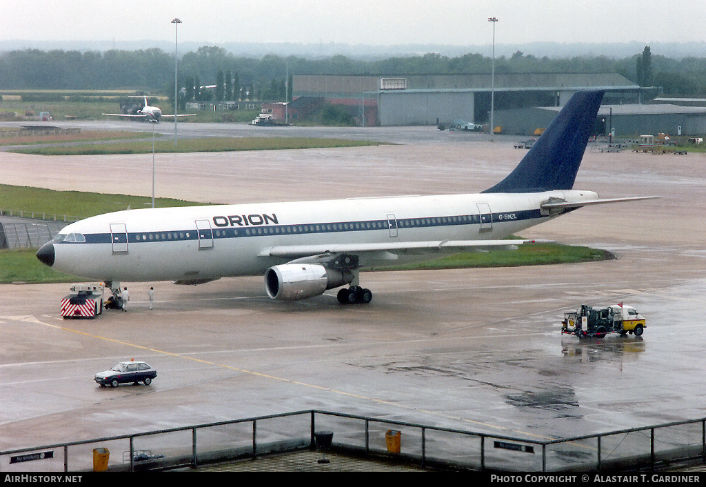 Aircraft Photo of G-BMZL | Airbus A300B4-2C | Orion Airways | AirHistory.net #40957