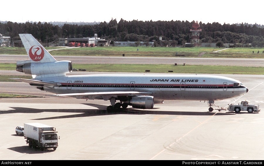 Aircraft Photo of JA8544 | McDonnell Douglas DC-10-40I | Japan Air Lines - JAL | AirHistory.net #40970