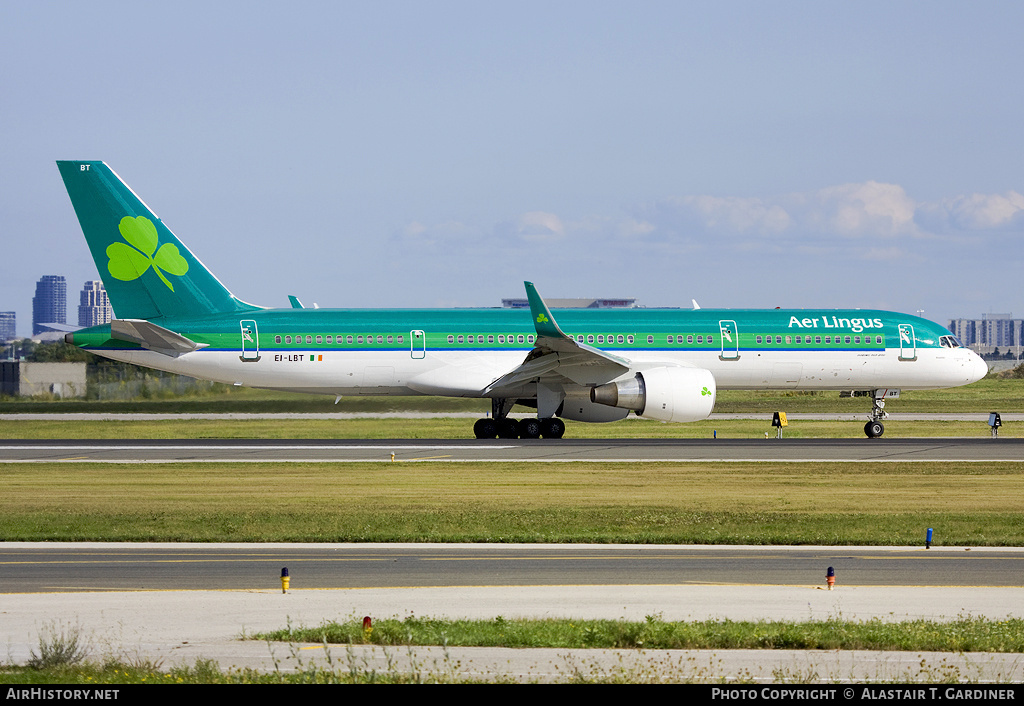 Aircraft Photo of EI-LBT | Boeing 757-2Q8 | Aer Lingus | AirHistory.net #40983