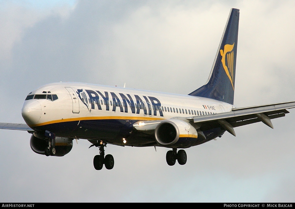 Aircraft Photo of EI-DAZ | Boeing 737-8AS | Ryanair | AirHistory.net #40987