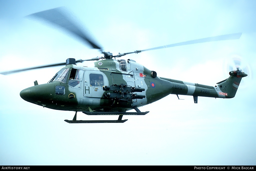 Aircraft Photo of XZ611 | Westland WG-13 Lynx AH1 | UK - Army | AirHistory.net #40988