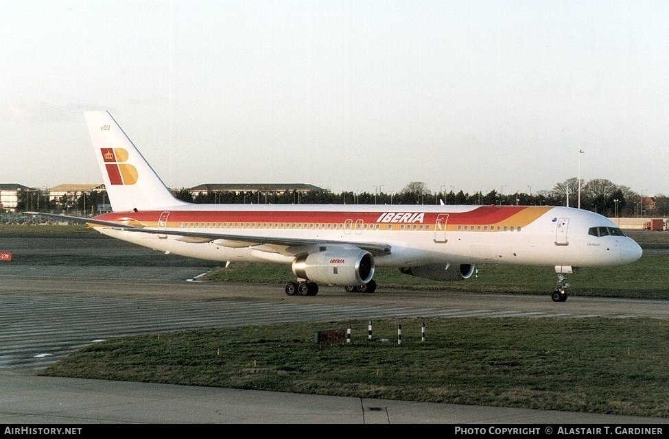 Aircraft Photo of EC-HDU | Boeing 757-256 | Iberia | AirHistory.net #40991