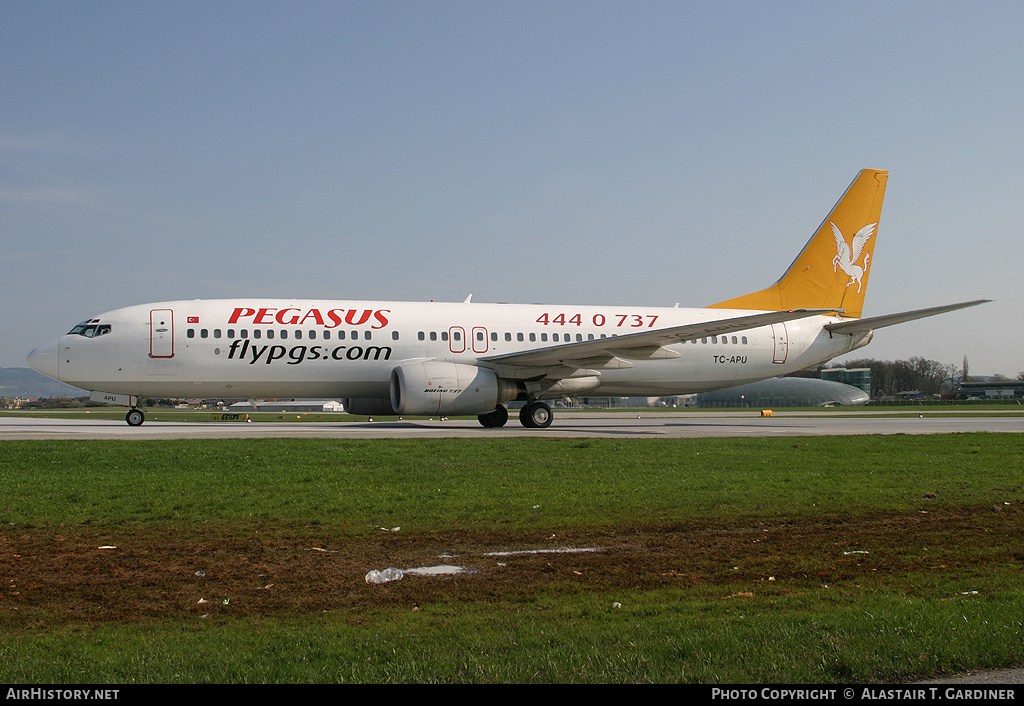Aircraft Photo of TC-APU | Boeing 737-82R | Pegasus Airlines | AirHistory.net #40992