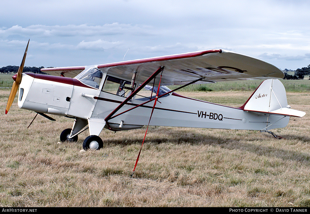 Aircraft Photo of VH-BDQ | Auster J-1 Autocrat | AirHistory.net #40996