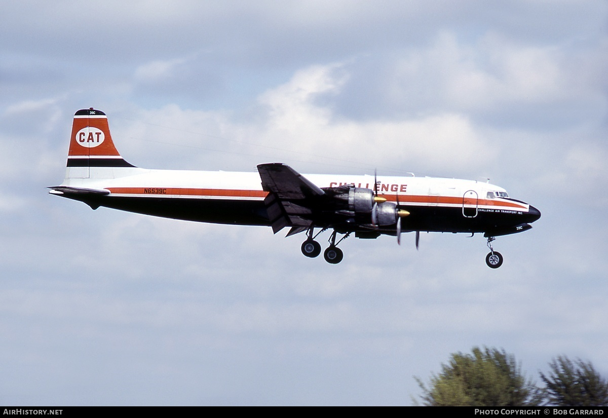Aircraft Photo of N6539C | Douglas DC-6A | Challenge Air Transport - CAT | AirHistory.net #40998