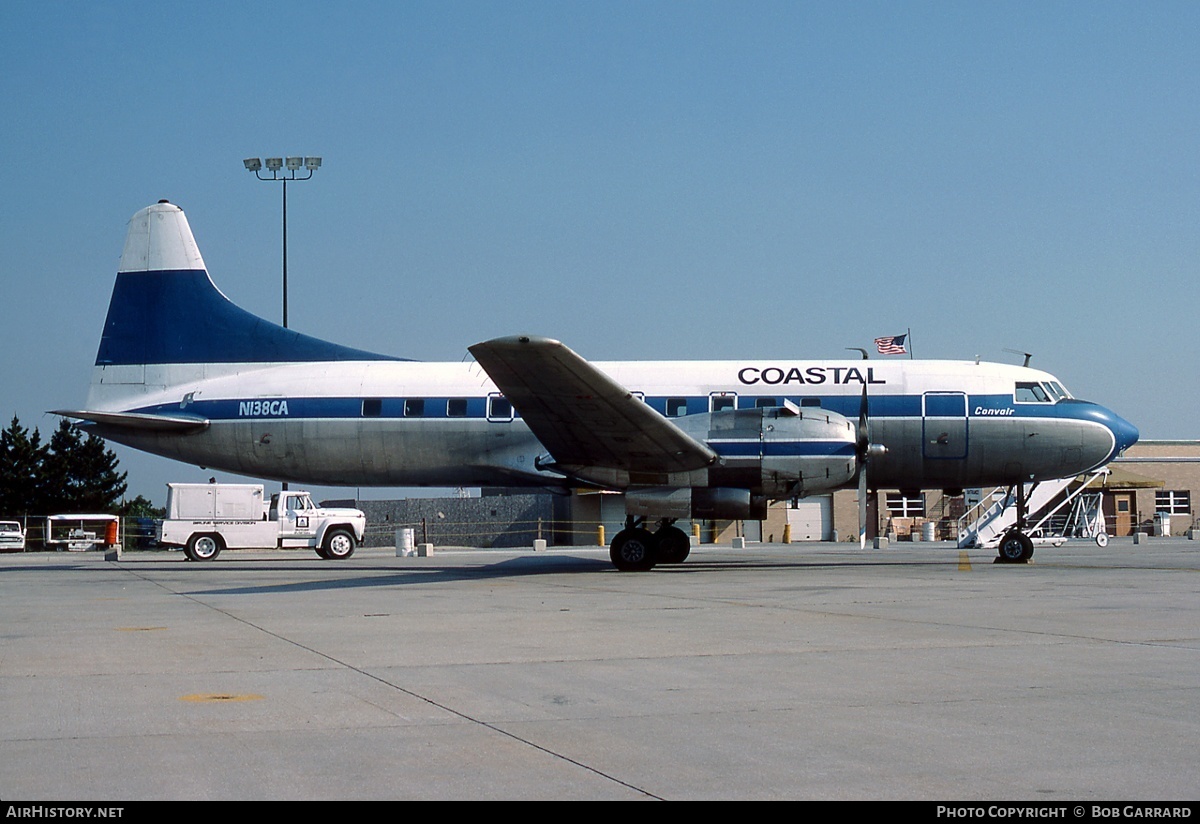 Aircraft Photo of N138CA | Convair 440 | Coastal Air | AirHistory.net #41001