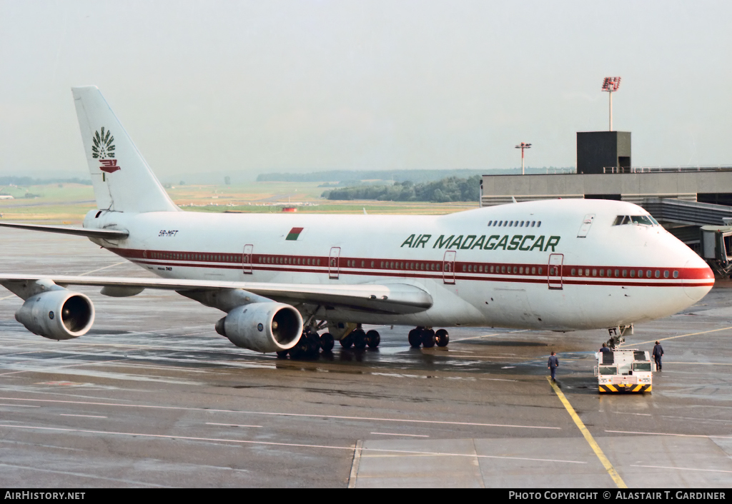 Aircraft Photo of 5R-MFT | Boeing 747-2B2BM | Air Madagascar | AirHistory.net #41006