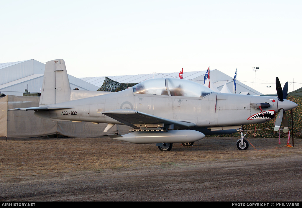 Aircraft Photo of A23-032 | Pilatus PC-9A | Australia - Air Force | AirHistory.net #41014