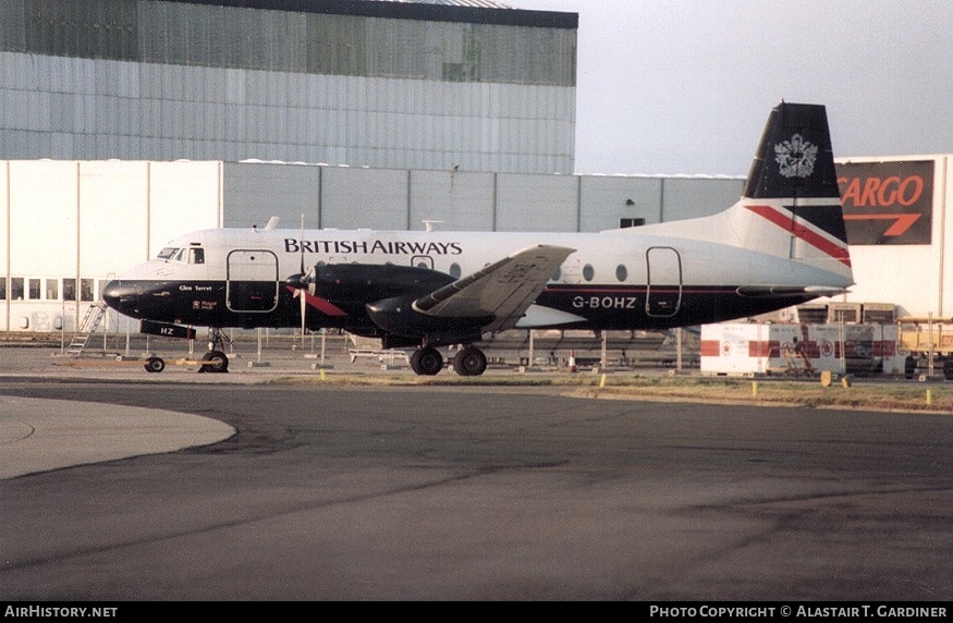 Aircraft Photo of G-BOHZ | British Aerospace BAe-748 Srs2B/378 | British Airways | AirHistory.net #41025