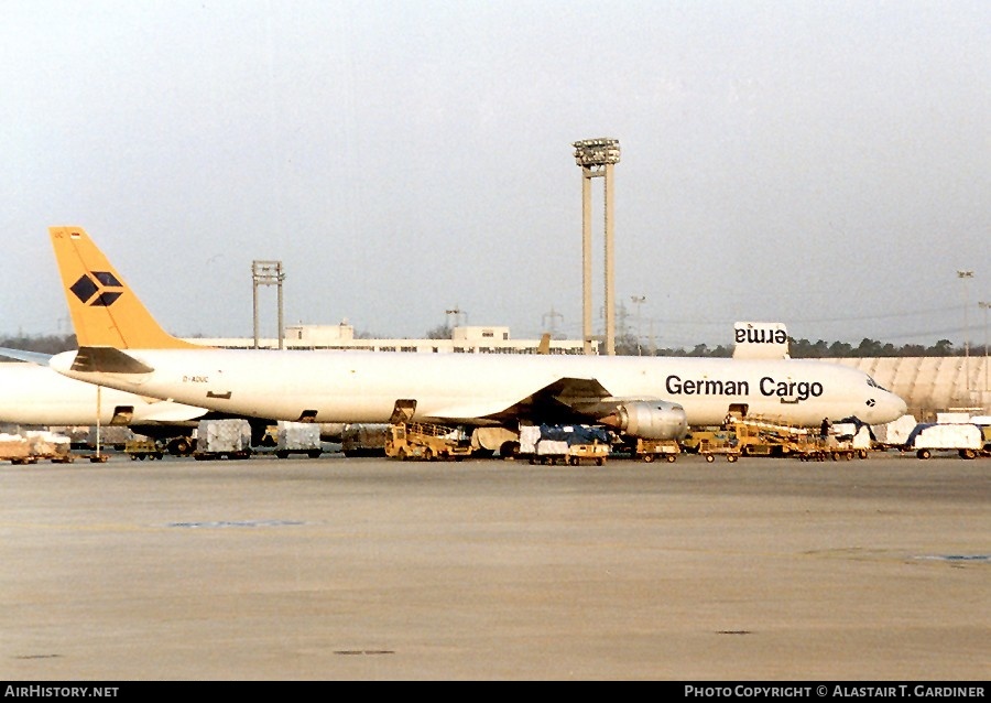 Aircraft Photo of D-ADUC | McDonnell Douglas DC-8-73CF | German Cargo | AirHistory.net #41032